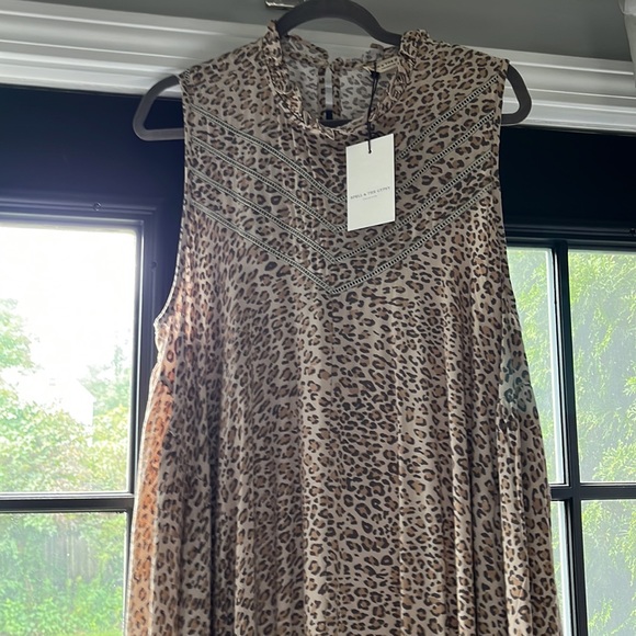 ❤️🐆NWT Spell & The Gypsy Frankie Tunic Sz L Leopard Print~🐆❤️ - Picture 5 of 15